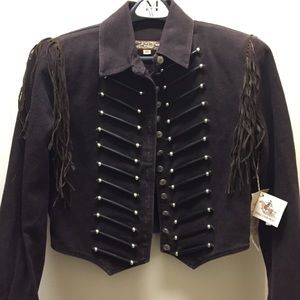 Double D Ranch Western Crop Jacket